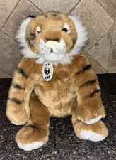 VTG Build A Bear  Workshop WWF Collection Bengal Tiger Plush 12 inches