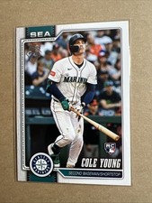 2026 Topps Series 1 - Cole Young Base Rookie #129 MINT Seattle Mariners