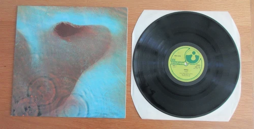 Pink Floyd Meddle Second Press Textured Sleeve LP Album Vinyl Record