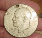 1776-1976 Eisenhower Bicentennial $1 Dollar Coin Type 1 Philadelphia Mint — photo 1