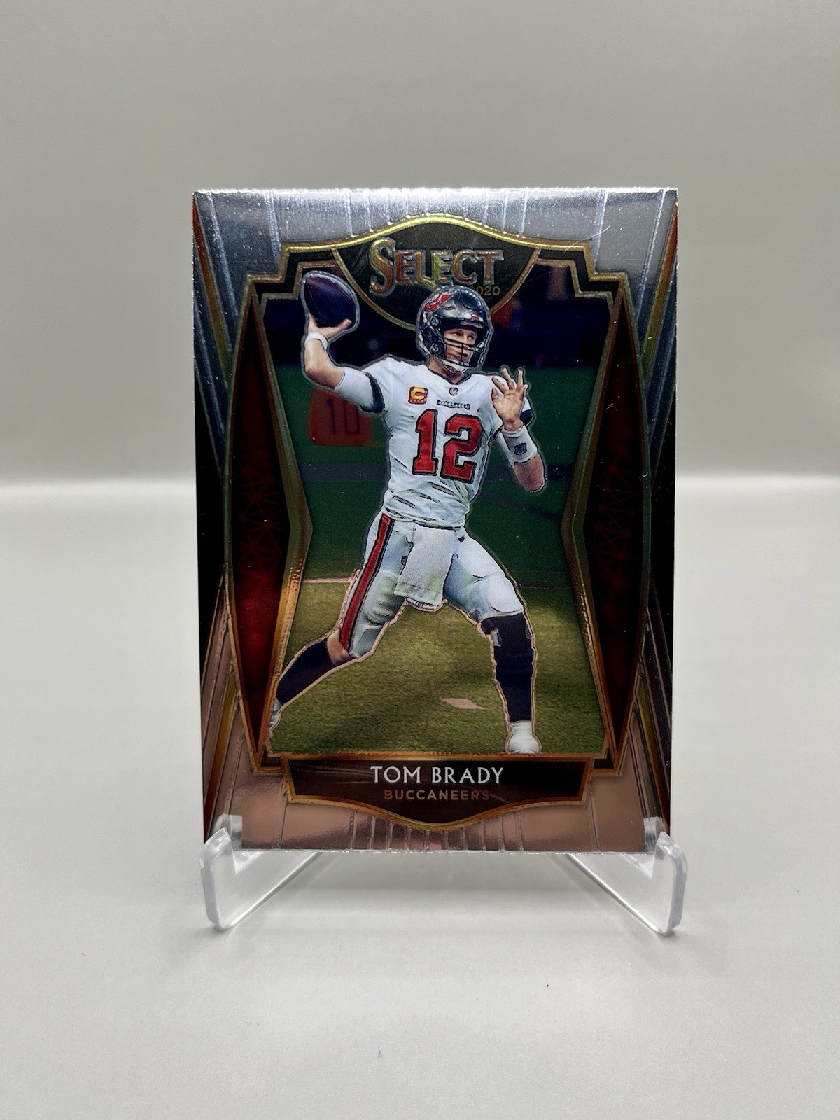 2020 Panini Select Football Premier Level #101 Tom Brady Tampa Bay Buccaneers