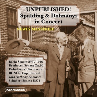 Albert Spalding - Unpublished [New CD]