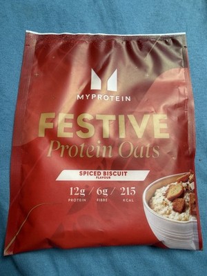 My Protein Festive Oats, Spiced Biscuit Geschmack, aus 2025er Adventskalender