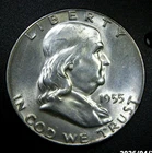 1955 ** Franklin Half Dollar ** BU Condition ** Nice Bell Lines **
