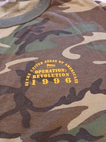 Video Game Promo T Shirt  SEGA 1996 SATURN ? 