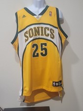 🏀 RARE: Autographed Earl Watson #25 Seattle SuperSonics Jersey - XL