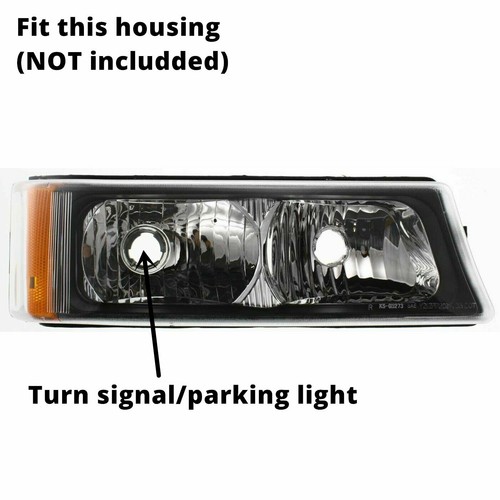 LED Front Switchback Turn Signal Light Bulb For 2003-06 Chevrolet Silverado 1500 - Picture 6 of 11