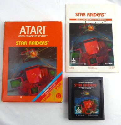 Atari 2600 in OVP -- STAR RAIDERS (Picture Label) -- Atari VCS