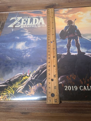 Calendario The Legend of Zelda Breath of the Wild 2019 sellado (nuevo) - Imagen 4 de 11
