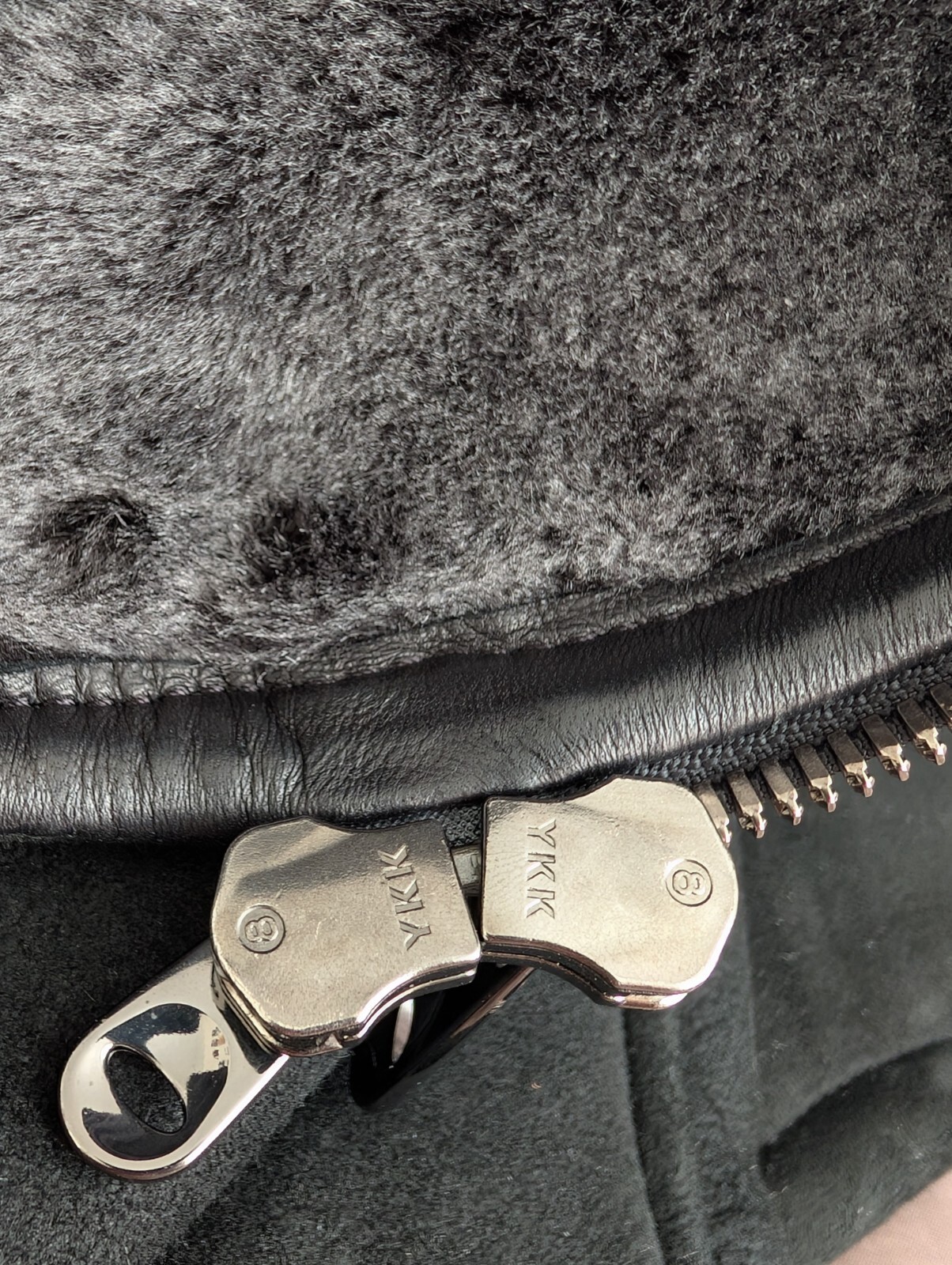 Patrick Hellmann Womens Shearling Nubuck Black Le… - image 21