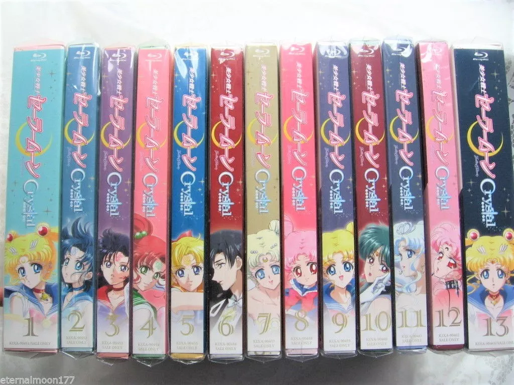 DVD Anime Sailor Moon Crystal Complete TV Series 1-39 End Season 1