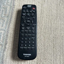 OEM Genuine Toshiba SE-R0047 DVD Video Remote Control Tested Works