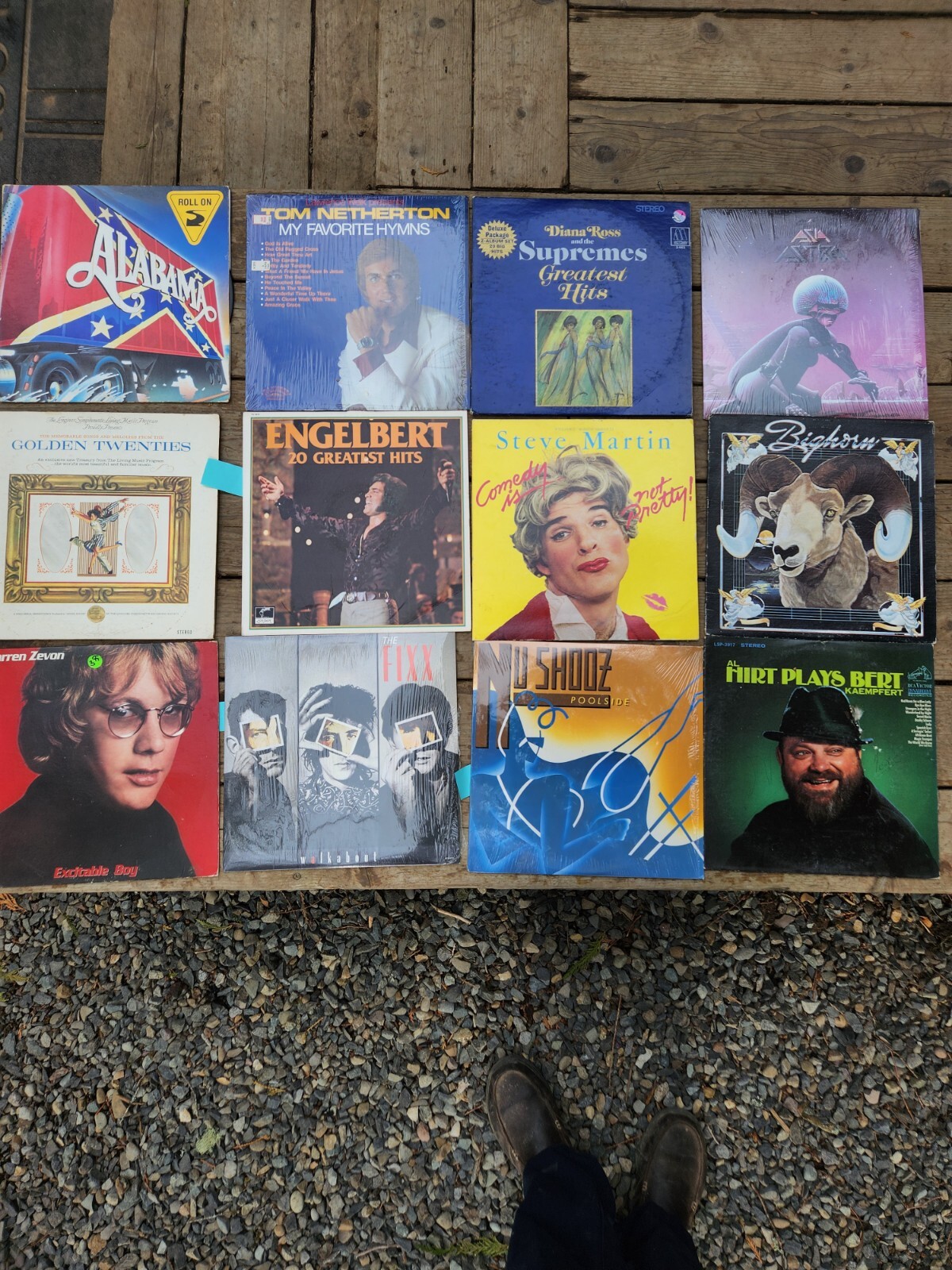 Vintage Vinyl Records Lot Of 12-image