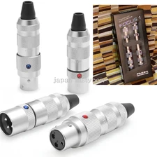 JAPAN Oyaide FOCUS 1 XLR connector Set of 4 pcs