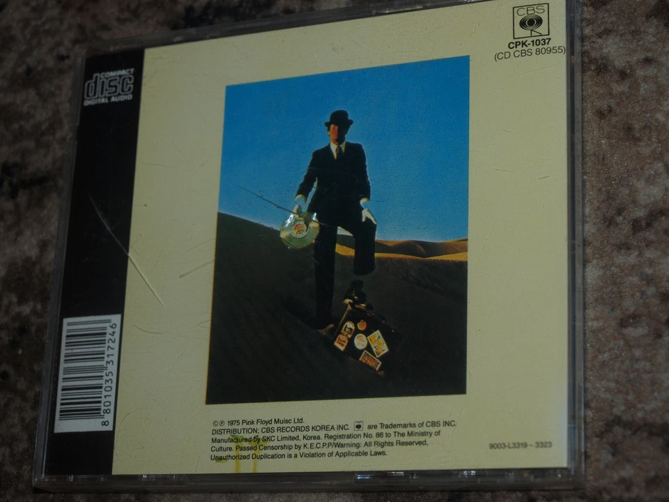 Pink Floyd - Wish You Were Here South Korea CD Roger Waters David Gilmour CBS - Bild 2 von 2