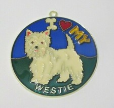 I LOVE MY WESTIE SUNCATCHER (DOG SUNCATCHERS)