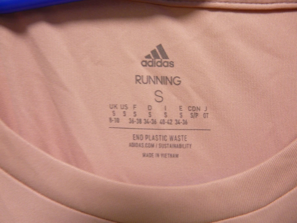 adidas Damen Kurzarm T-Shirt Free Supernova, Pink Running Shirt T-Shirt Gr: S - Bild 3 von 4