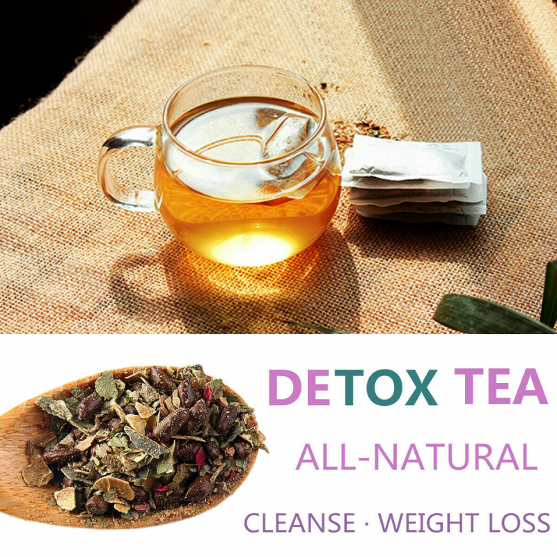 Colon Cleanse Detox Tea Set Weight Loss Tea Skinny Herbal Tea Fat Burn