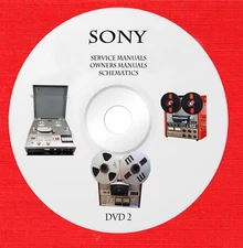 1 service manual for Sony audio video on dvd 2 of 19 in pdf format