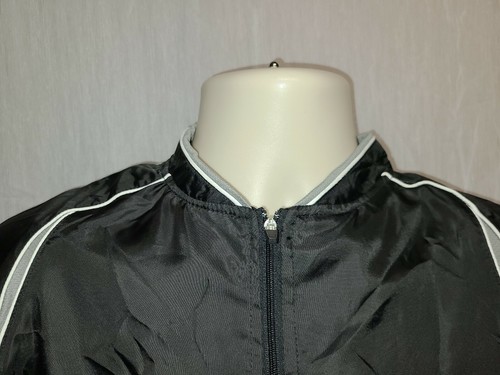 Mizuno Youth Medium Black Pullover Windbreaker Jacket - Picture 3 of 11