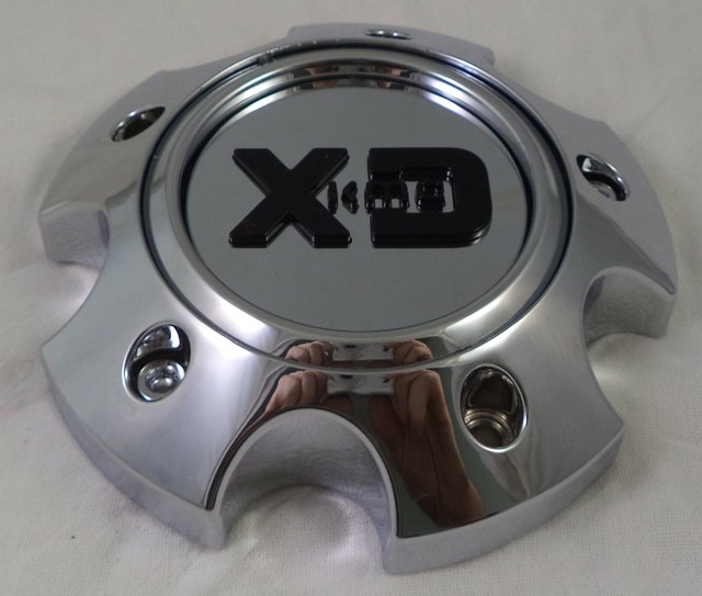 XD Series Wheels Chrome Custom Wheel Center Cap Caps T126L1335H34