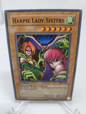 Yu-Gi-Oh Harpie Lady Sisters Metal Raiders MRD-009 1st Edition