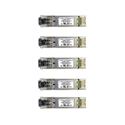 5x Cisco GLC-SX-MM COM 30-1301-04 Fiber Optic Transceiver 1Gbps (mk)