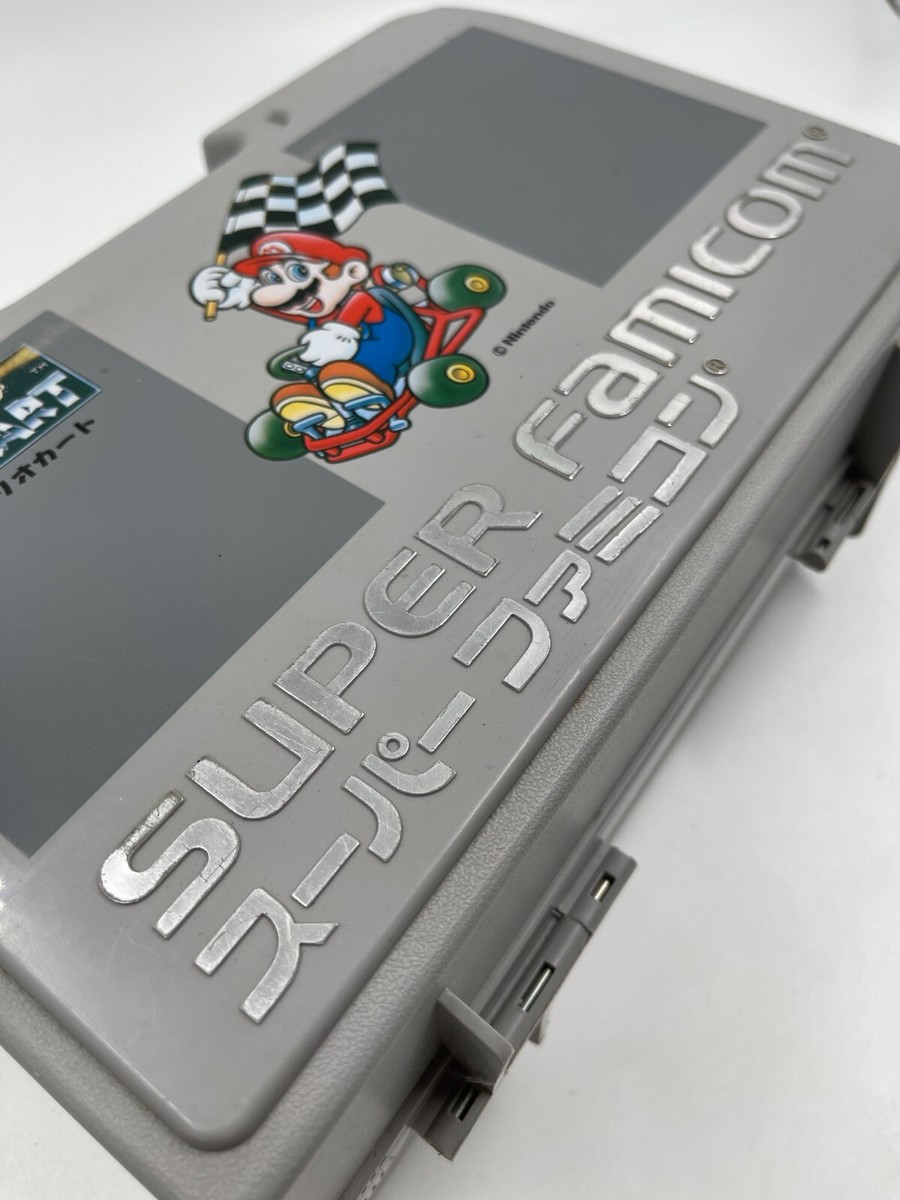 Rare & VTG Nintendo Super Famicom SFC Games Storage Case Mario