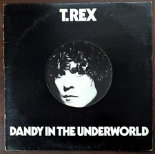 T. REX Dandy In The Underworld Vinyl LP - 1977, UK, Diecut, EMI: BLN 5005, EX/VG