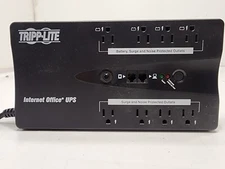 Tripp Lite Battery Back Ups Internet Office Surge Noise Protected Outlets Black