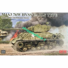 RYEFIELD MODEL RFM RM-5058 1/35 M4A3 76W HVSS Early Type