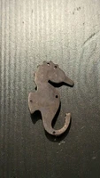 Reproduction WW2 German U-Boat cap badge u-97 Variant Seahorse