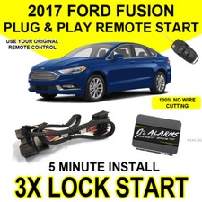 2017 Ford Fusion Remote Start Plug And Play Easy Install Car Starter 3x Lock Fo2