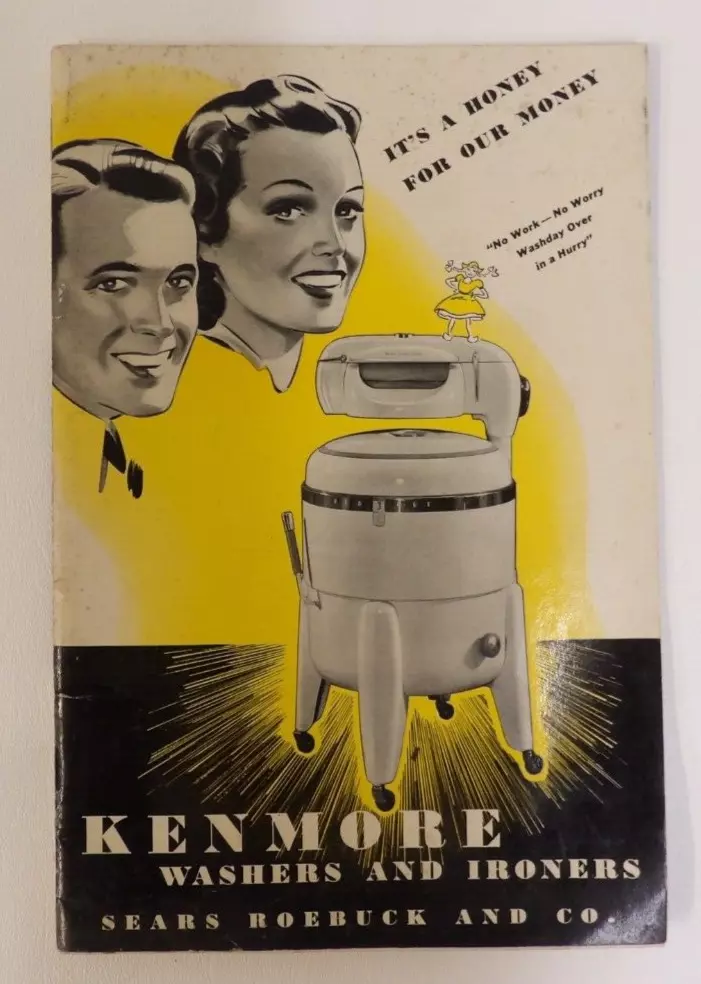 Kenmore Washers and Ironers Sears Roebuck 1939 Appliance Catalog