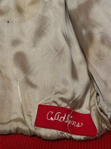 VTG 50s Burean Holloway Jackson Knitting Kentucky Champs Wool Bomber Jacket 40 - Picture 10 of 24