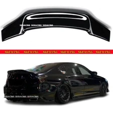 For 2013-2017 Honda Accord Sedan R-Style Gloss Black Rear Trunk Lip Spoiler Wing