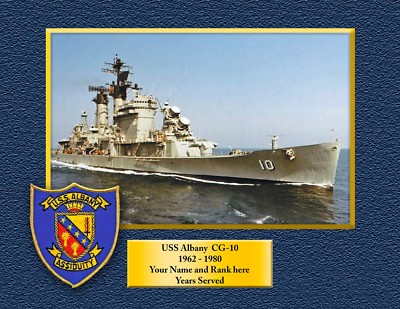 USS Hammerberg DE-1015 Custom Personalized Print of US Navy Ships Unique Gift