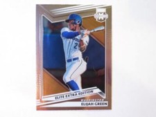 2022 Panini Elite Extra Edition Baseball Elijah Green Optic Card #5 Nationals