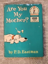 Dr. Seuss 'Are You My Mother' 1960 1st Edition Book with Dust Jacket, PD Eastman