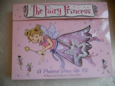 PAINT CHIP The Fairy Princess Pretend Dress Up Kit with Wand Pink New In Box