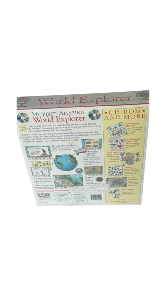 My First Amazing World Explorer Jigsaw Puzzle Travel Geography Map Activity Pack - Image 2 of 3
