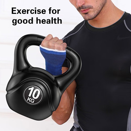 4-10kg Vinyl Kettlebell Weight Set Kettlebells Exercise Home Fitness Workout Gym - Picture 20 of 27