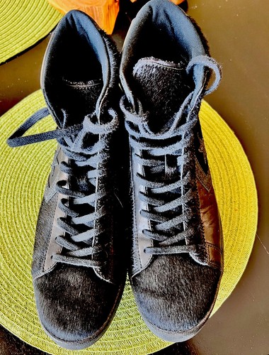 Converse Pro Leather Genuine Calf Hair Hi Top Sneaker Black/Black Men's Size 10 | eBay Converse Pro Leather Genuine Calf Hair Hi Top Sneaker Black/Black Men's Size 10 | eBay