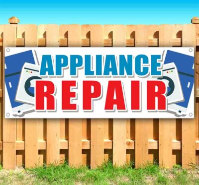 APPLIANCE REPAIR Advertising Vinyl Banner Flag Sign Many Sizes RESTORE FIX