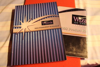 Wizards of the Coast Katalog 1998 mit Poster Top Zustand TSR ADD Catalog