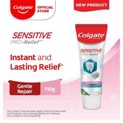 Colgate Sensitive Pro Relief Gentle Repair Toothpaste 110g FREE SHIP