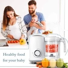 One Step Baby Food Processor Steamer Puree Blender Baby Food Maker New
