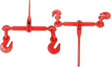 TYFYB Heavy Duty Ratchet Lever Load Binder 1/4-5/16'' Commercial Grade 2 Pack