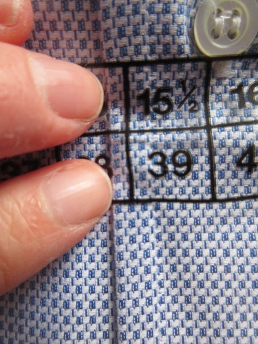 Daks Blue Patterned Long Sleeve Shirt, M&S White Long Sleeve Shirt, both 15.5" - Imagen 17 de 17