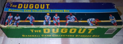 Sharin The Dugout Baseball Card Collectors Storage Box EBay